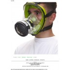 masque complet silicone mono cartouche adaptable ventilation assistée